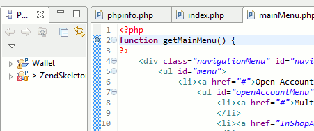 Eclipse set a breakpoint