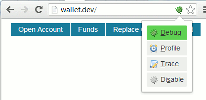 Xdebug plugin activate on Google Chrome.
